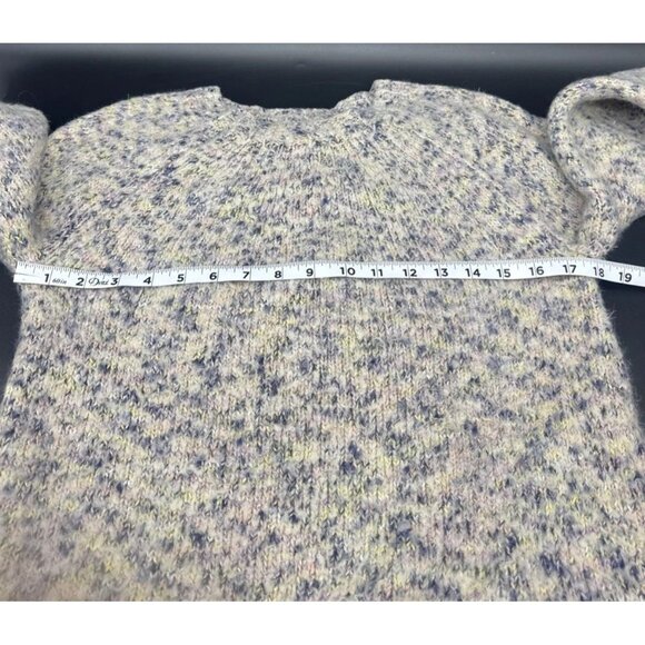 Lou & Grey Women's Eyelash Signature Soft Metallic Crew Neck Sweater Top Sz S - Picture 7 of 8